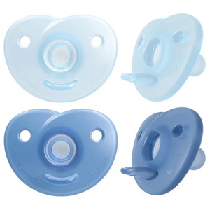 Philips Avent Ultra Soft Napp Grå & Grön 6-18&nbsp;mån 2-pack produkt bild