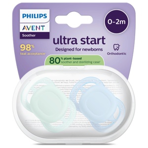 Philips Avent Ultra Start smokk 0-2 måneder blå/grønn 2 stk produktbilde