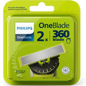 Philips OneBlade 360 rakblad QP420/50, 2 st produkt bild