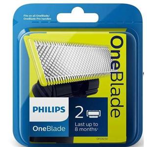 Philips OneBlade Ersättningsrakblad 2-pack QP220/50 produkt bild