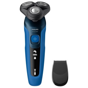 Philips SHAVER Series 5000 S5466 - Rakapparat - sladdlös - mörkblå produkt bild