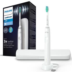 Philips Sonicare 3100 series med resefodral Vit produkt bild
