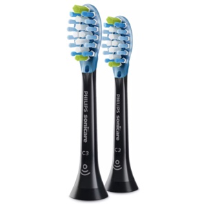 Philips Sonicare C3 Premium Plaque Defence 2x Soniska tandborsthuvuden - Svart HX9042/33 produkt bild
