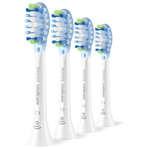 Philips Sonicare C3 Premium Plaque Defence borsthuvuden, Vita, 4-pack, HX9044/87 produkt bild