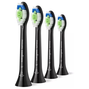 Philips Sonicare Optimal White 4-pack borsthuvuden HX6064/88 (Svarta) produkt bild