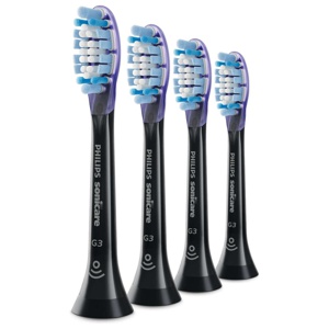 Philips HX9054/33 Premium Gum Health G3 tandborsthuvuden Black 4-pack produkt bild
