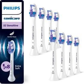 Philips Sonicare Sensitive 8-pack borsthuvuden HX6058/87 produkt bild
