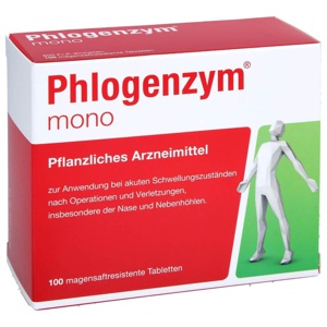 PHLOGENZYM mono magensaftresistente Tabletten Produktbild