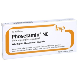 Phosetamin NE Tabletten, 10 St Tabletten Produktbild