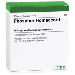 PHOSPHOR HOMACCORD Ampullen Produktbild