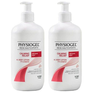 Physiogel Calming Relief A.I. Body Lotion für irri, 2x400 ml Lotion Produktbild
