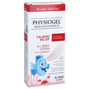 PHYSIOGEL CALMING RELIEF A.I. Kids Bodylotion: Basispflege bei Neurodermitis 200 ml Lotion Produktbild