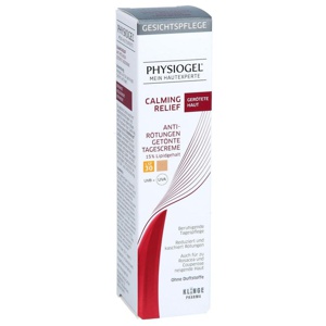 PHYSIOGEL CALMING RELIEF ANTI-RÖTUNGEN getönte Tagescreme LSF 30 40 ml Tagescreme Produktbild