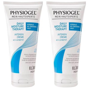 Physiogel Daily Moisture Therapy Intensiv Creme für normale bis trockene Haut, 2x150 ml Creme Produktbild