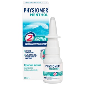 Physiomer Menthol saltvannsspray 20 ml produktbilde