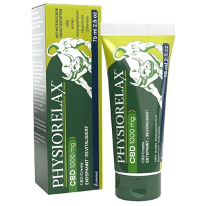 PHYSIORELAX CBD 1000 mg Creme Produktbild