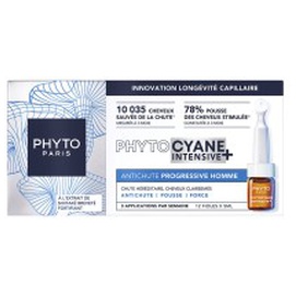 Phyto Phytocyane Intensive+ Ampoules For Women, 12 Units Produktbild