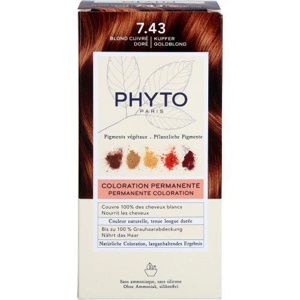 PHYTOCOLOR 7.43 kupfer goldblond Produktbild