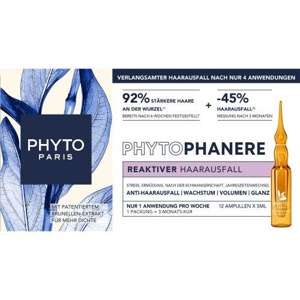 Phytophanere Kur reaktiver Haarausfall Frauen, 12X5 ml Konzentrat Produktbild