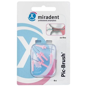 PIC BRUSH Interdentalb.Ersatzb.1,5 mm pink Produktbild