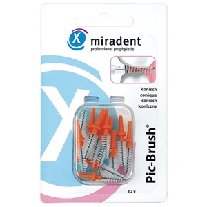 PIC BRUSH Interdentalb.Ersatzb.3-5 mm kon.orange Produktbild