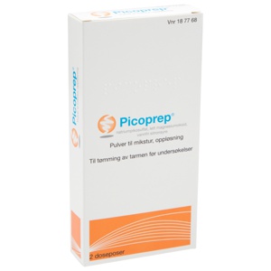 Picoprep pulver til mikstur doseposer 2 stk produktbilde