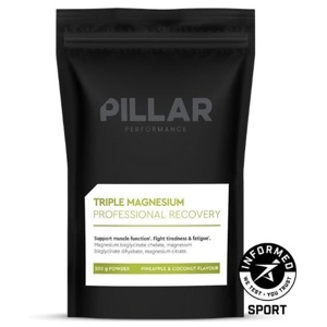 Pillar Performance Triple Magnesium Powder Pineapple/Coconut 200 g produkt bild