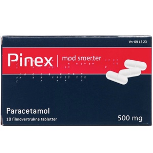 Pinex 500 mg - 10 tabletter produktbillede