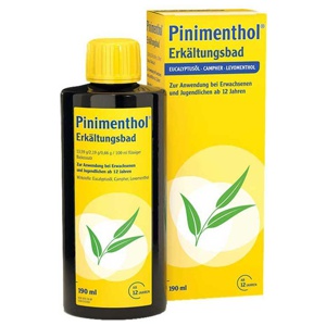 Pinimenthol Erkältungsbad ab 12 Jahre Produktbild