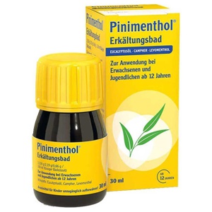 Pinimenthol Erkältungsbad ab 12 Jahre Produktbild