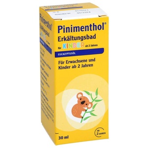 PINIMENTHOL Erkältungsbad f.Kind ab 2 J.Eucalyptus Produktbild