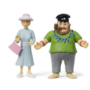 Pippi Långstrump Figurset Efraim och Prussiluskan produkt bild