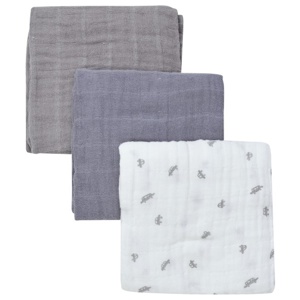 Pippi Muslinfilt 3-pack (Tradewinds) produkt bild