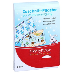 PIRATOPLAST Jungen Pflasterzuschnitt 6x10 cm Produktbild
