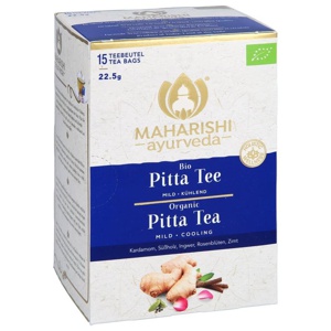 PITTA Tee Bio ayurvedischer Gewürztee Teebeutel Produktbild