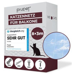 PIUPET Katzennetz transparent 3 x 4 m Produktbild