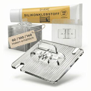 PIUPET Klebehaken für Katzennetze 100 Stück Produktbild