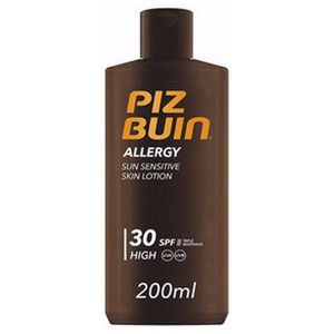 piz buin - Allergy Sun Lotion SPF 30 - 400 ml produktbillede