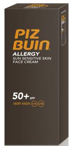 Piz Buin Allergy Sun Sensitive Skin Face Cream SPF50 50 ml produkt bild