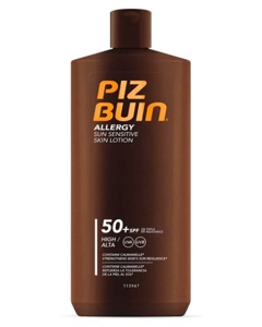 Piz Buin Allergy Sun Sensitive Skin Lotion SPF 50 produktbillede