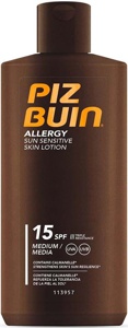 Piz Buin Allergy Sun Sensitive Skin Lotion SPF15 200 ml produktbillede