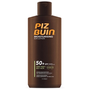 Piz Buin Moisturising Sun Lotion SPF50+ 200 ml produktbilde