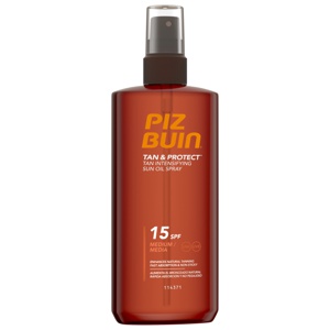 Piz Buin Tan & Protect Tan Intensifying Sun Oil Spray SPF15 150 ml produktbilde