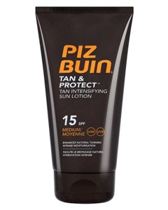 Piz Buin Tan & Protect Tan Intensifying Sun Lotion SPF 15 produktbillede