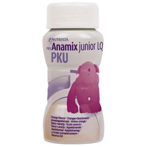 PKU Anamix Junior LQ drickfärdig apelsin, 36 x 125 milliliter produkt bild