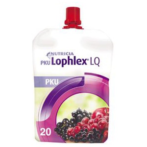 PKU Lophlex LQ 20, saftiga bär, drickfärdig, 30 x 125 milliliter produkt bild