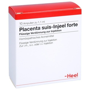 PLACENTA SUIS Injeel forte Ampullen Produktbild