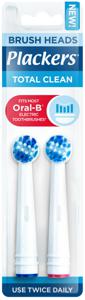 Plackers Brush head refills Total Clean, 2 st produkt bild
