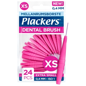 Plackers Dental Brush XS 0.4 mm, 24 st produkt bild