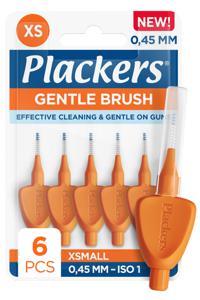 Plackers Gentle Brush 0,45 mm 6 st produkt bild